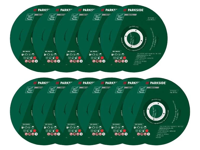 Set de disques pour meuleuse d'angle, Ø 115 mm