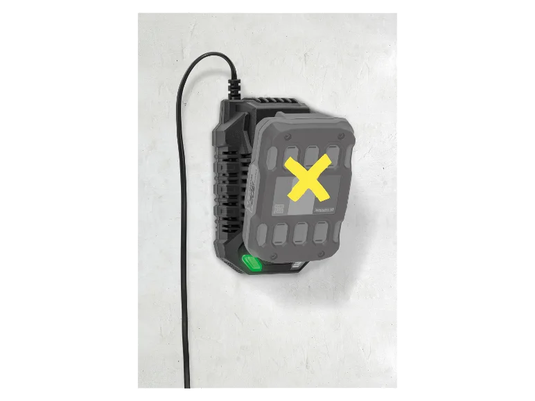 Visseuse d’angle à choc sans fil + Chargeur de batterie + Batterie, 20V