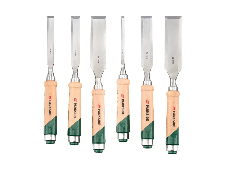 Set de ciseaux à bois, 6 pièces