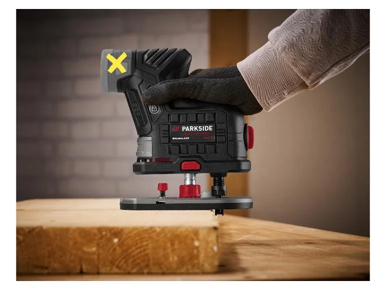 Affleureuse sans fil PPAKF 12, 12 V