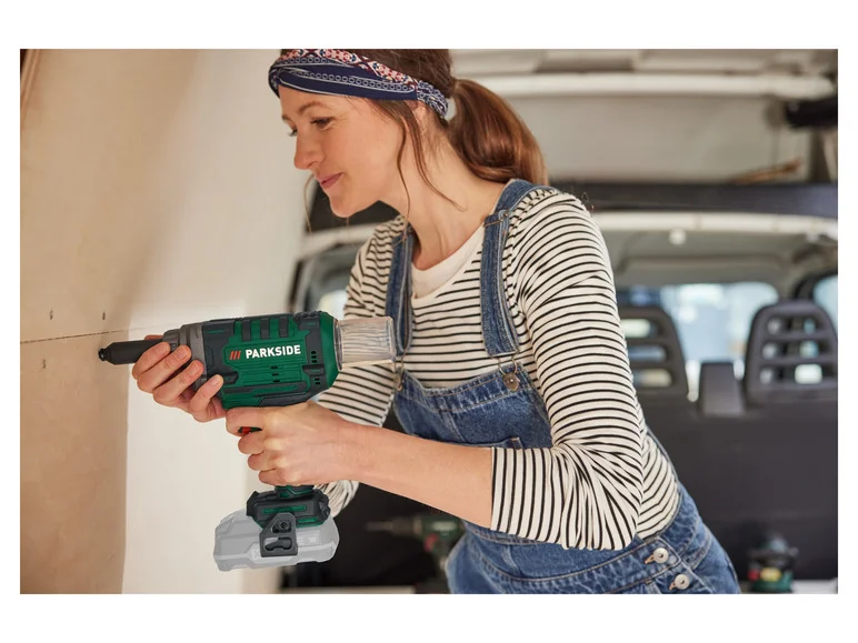 PARKSIDE® Riveteuse sans fil pour rivets aveugles PBNSG 20-Li A1, 20 V