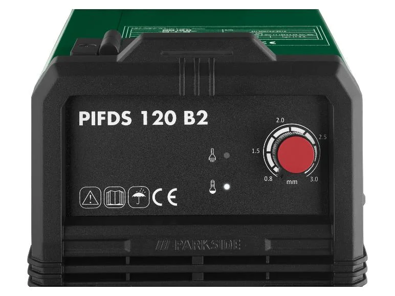 Poste à souder Inverter à fil fourré PIFDS 120 B2