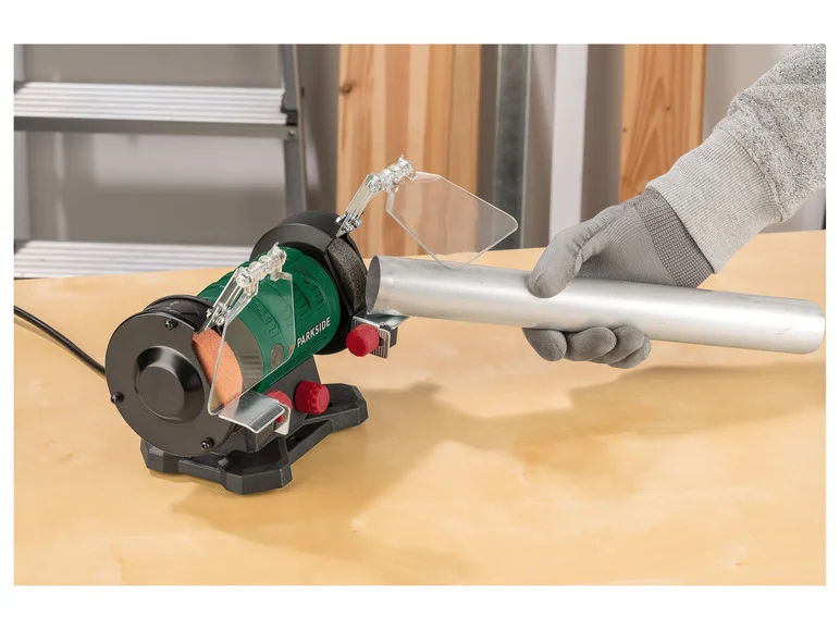 Touret à meuler double avec arbre flexible PDFW 120 B3, 120 W