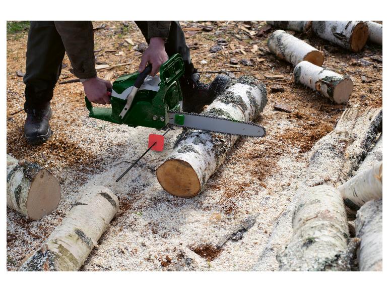 Lot de 2 affûteurs de chaîne ou gabarit de coupe pour tronçonneuse