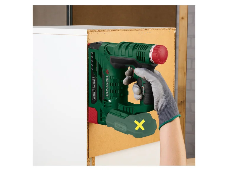 PARKSIDE® Agrafeuse sans fil PAT 20-Li A1, sans batterie ni chargeur, 20V