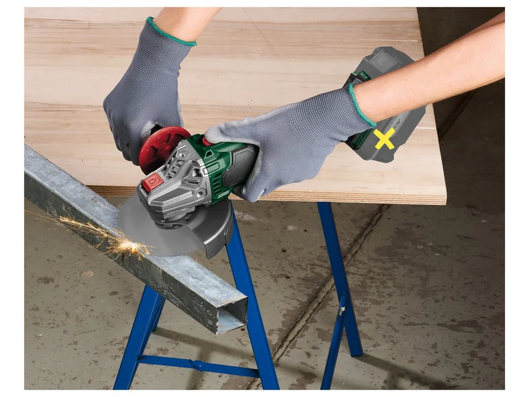 PARKSIDE® Meuleuse d'angle sans fil PWSA 20-Li F4, 20 V