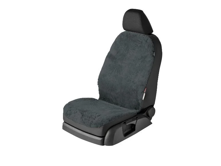Housse de siège auto en peau d'agneau