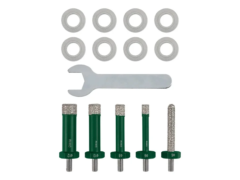 Jeu de forets diamantés pour carrelage