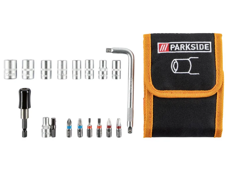 PARKSIDE® Jeux d'accessoires de perçage, 18 pièces