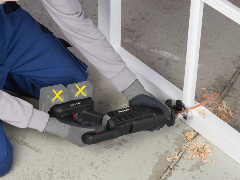 PARKSIDE PERFORMANCE® Scie sabre sans fil PPSSA 40-Li A1, 40 V