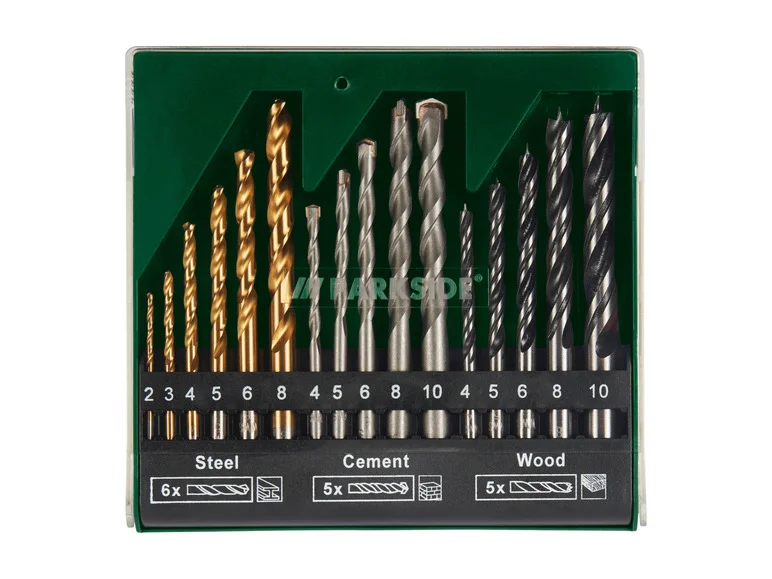 PARKSIDE® Set de forets PBS 16 A2, 16 pièces