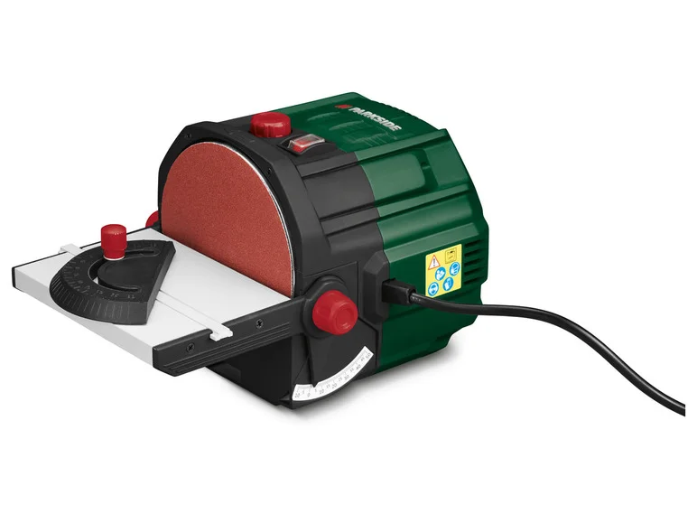 PARKSIDE® Ponceuse à disque PTSG 140 D2, 6 papiers abrasifs inclus