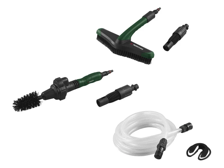 PARKSIDE® Brosse à jantes, brosse plate ou tuyau d'aspiration avec préfiltre