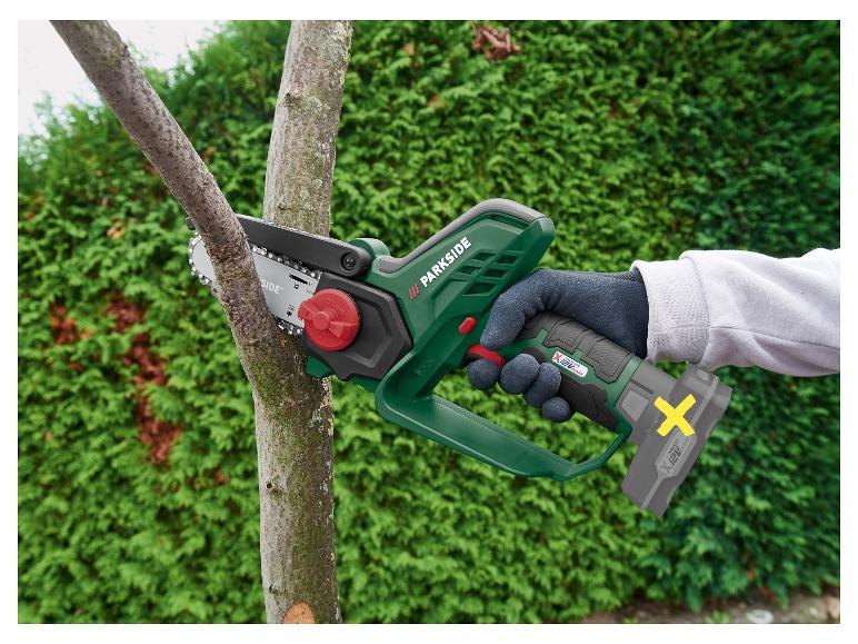 Mini-tronçonneuse à bois sans fil, PGHSA 12 C3, 12 V