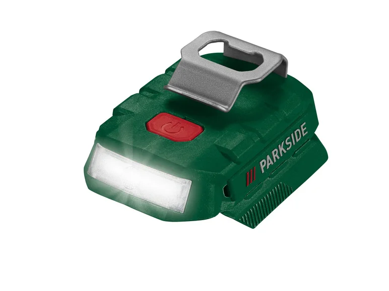 PARKSIDE® Adaptateur de batterie USB avec éclairage LED PAA 20 Li-B3, 20 V