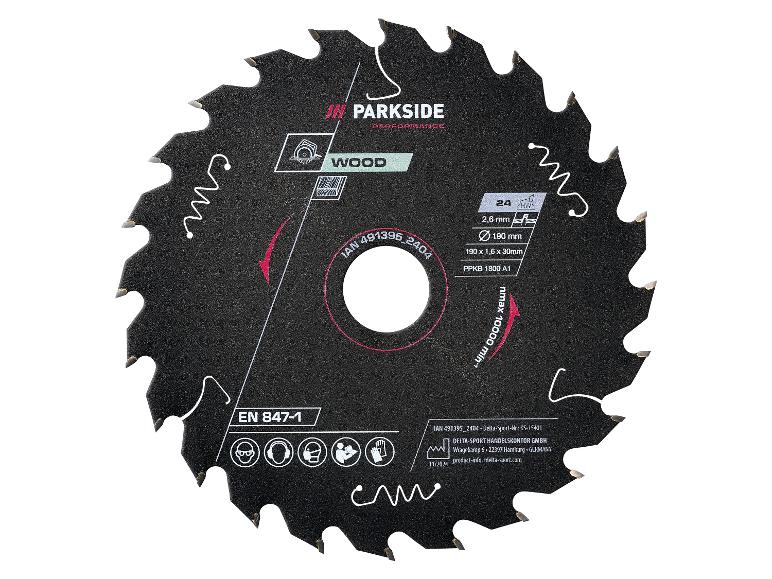 Lame de scie circulaire PPKB 1800 A1, Ø 190 mm