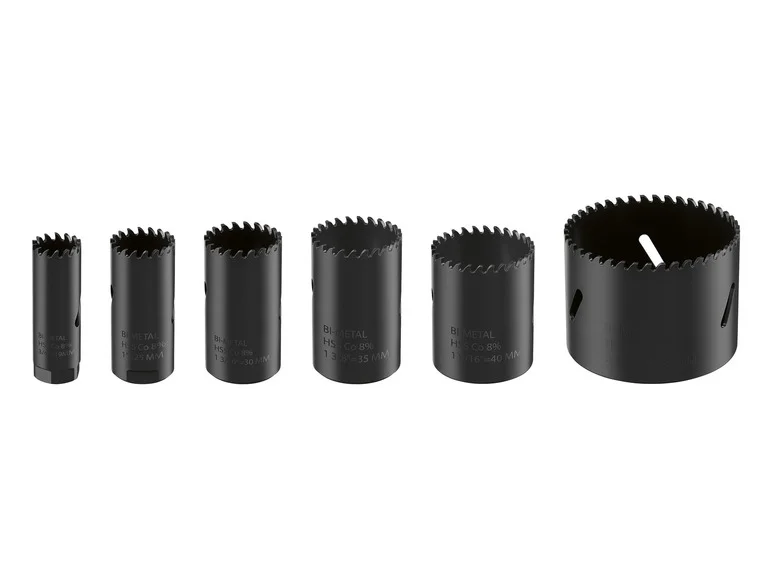 Scies cloches bimétalliques PLSP 1 A1, 10 pièces