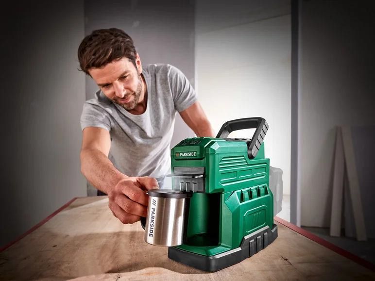 PARKSIDE® Machine à café sans fil PKMA 20-Li A1, 20 V