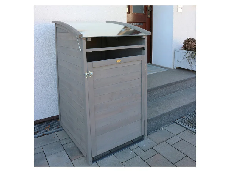 Habillage de poubelle, poubelle d’une capacité de 120 l