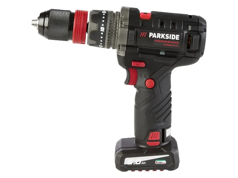 Perceuse-visseuse sans fil et accessoires PPBSSA 12 BF24 A1, 12 V