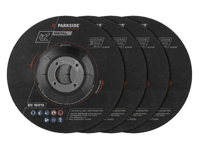 Lot de 4 ou 12 disques à tronçonner le métal