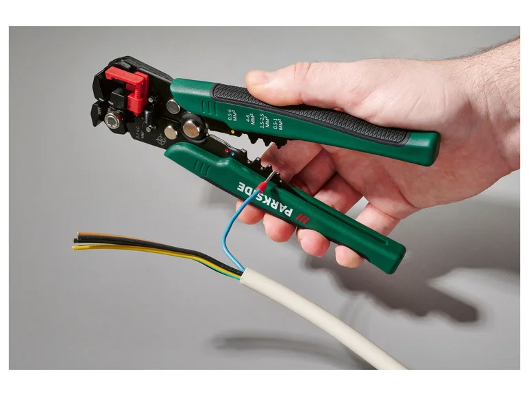 PARKSIDE® Jeu de pinces à dénuder et à sertir automatiques PCZS 231 C2 , 231 pièces