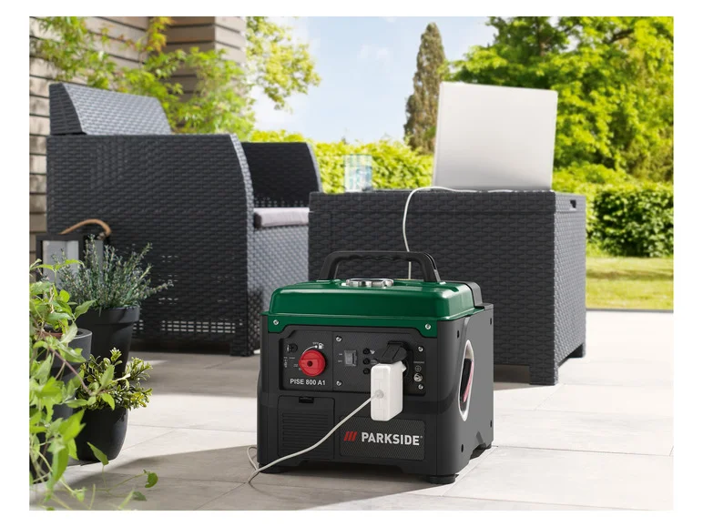 PARKSIDE® Groupe électrogène Inverter PISE 800 A1, 800 W