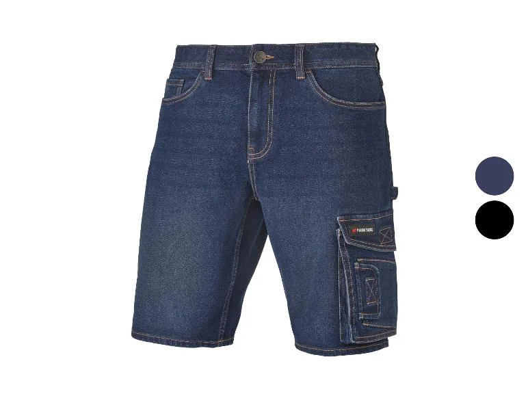 Short de travail en jean homme