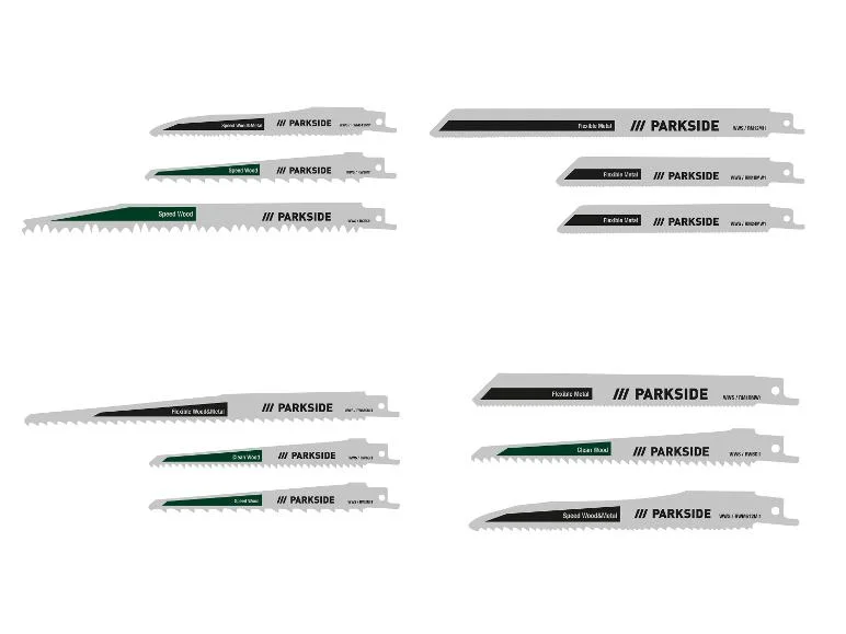 Set de 3 lames de scie sabre PFSZ 3 B1