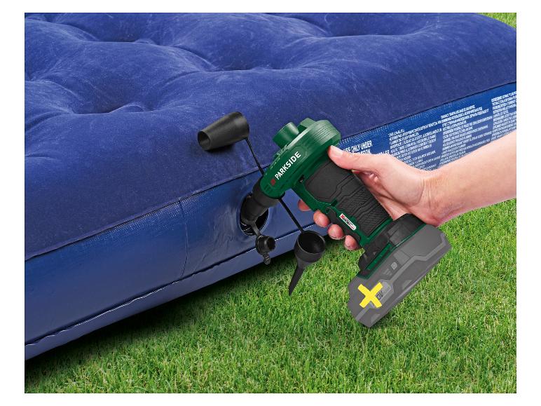 Pompe à air PALP 20-Li B2 ou compresseur PAK 20-Li B2 sans fil, 20 V