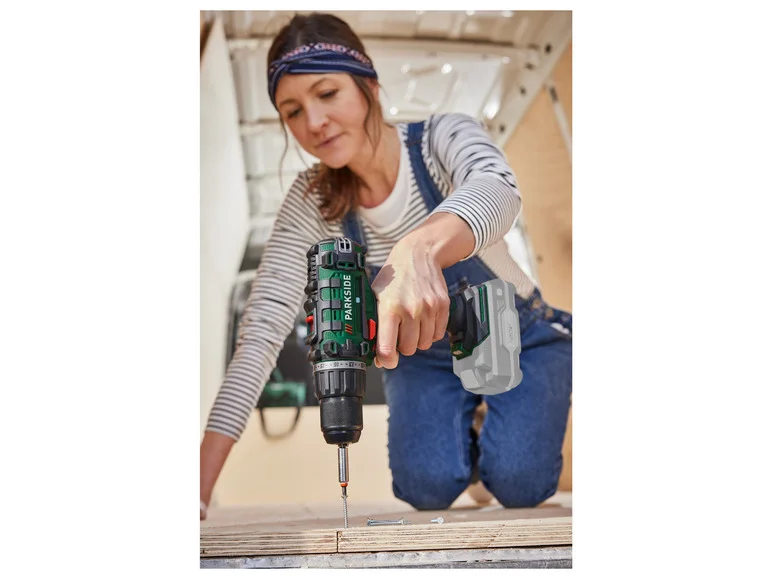 PARKSIDE® Perceuse-visseuse sans fil PABS 20-Li G8, 20 V