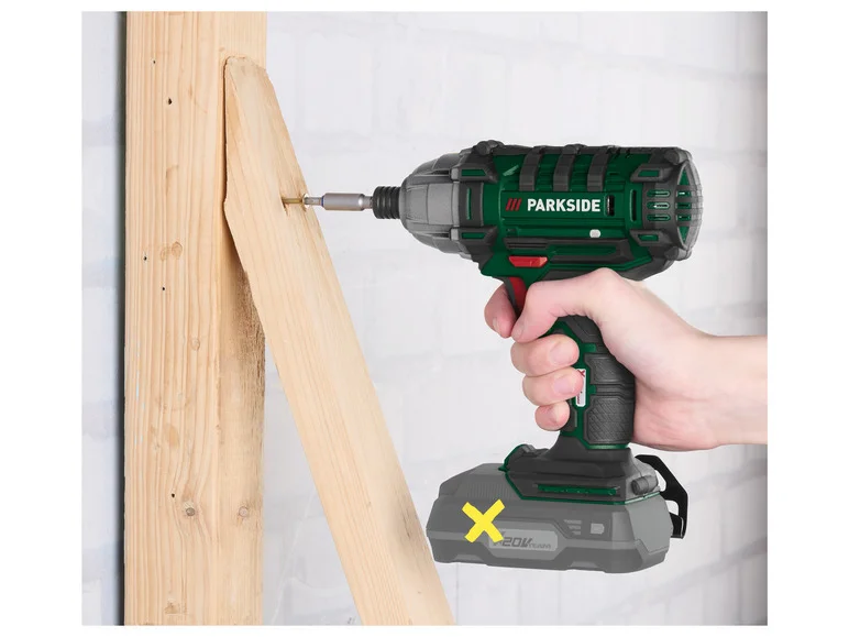 PARKSIDE® Visseuse à choc sans fil PDSSA 20-Li B2, 20 V