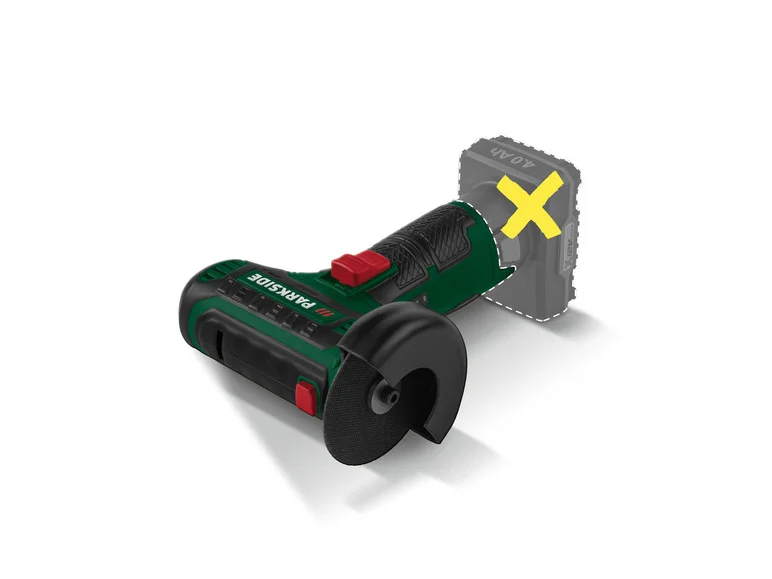 PARKSIDE® Meuleuse d'angle sans fil PWSA 12 C2, 12 V