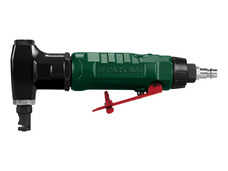 Grignoteuse à tôle, dérouilleur à aiguilles ou unité de maintenance pneumatique