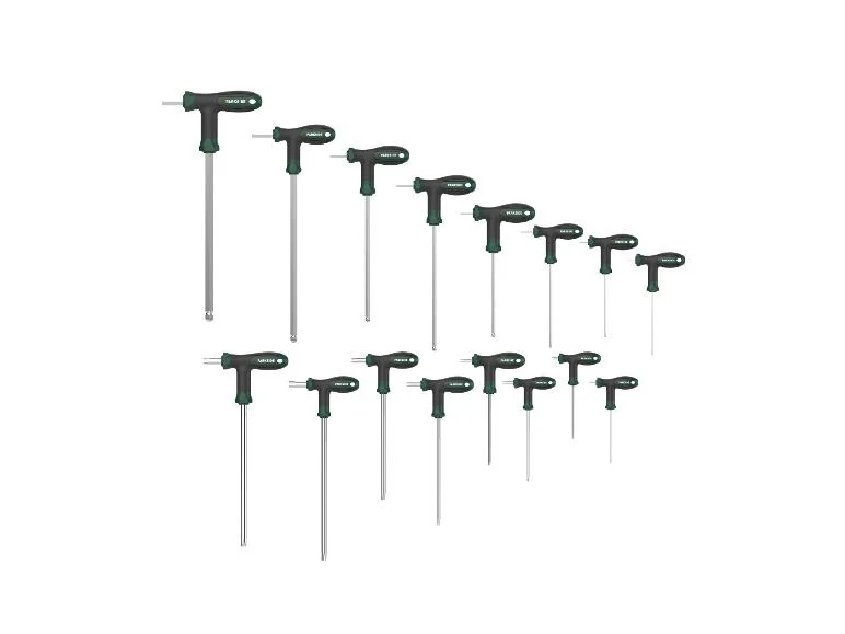 Set de clés six pans et étoile