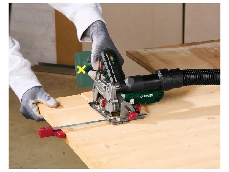 PARKSIDE® Scie circulaire sans fil sans batterie ni chargeur, 12 V