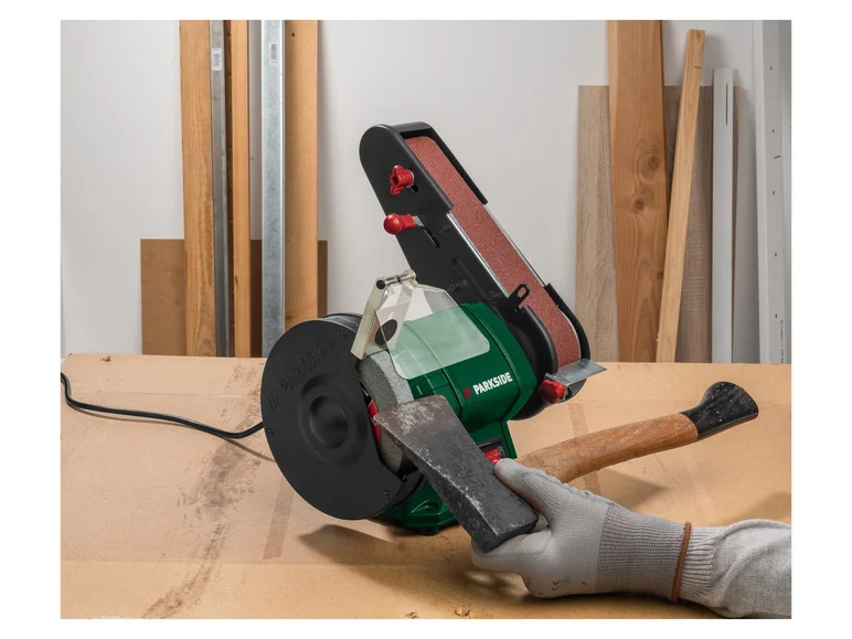 PARKSIDE® Ponceuse stationnaire à bande PSBS 240 C2, 240 W