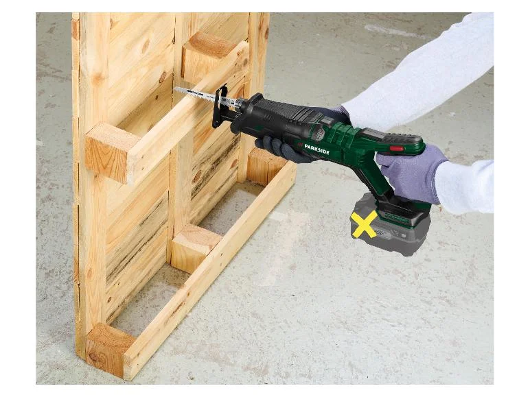 Scie sabre sans fil PSSA 20-Li B2, 20 V