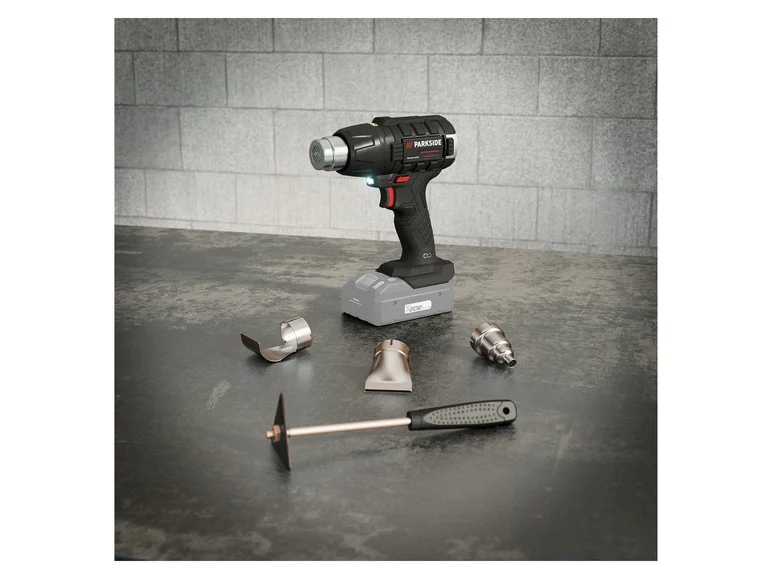 PARKSIDE PERFORMANCE® Décapeur thermique sans fil PPHLGA 20-Li A1, 20 V