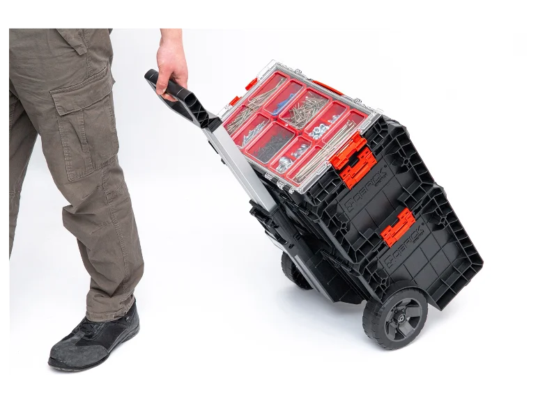 Kit caisse à outils sur roulettes, 3 pièces