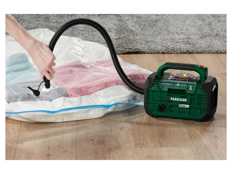 PARKSIDE® Compresseur et pompe à air sans fil PKA 20-Li C3, 20 V