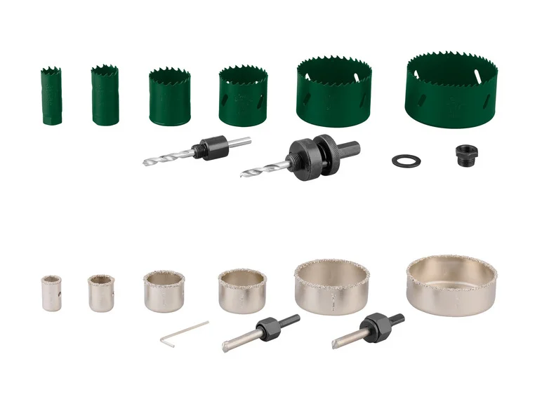 Set de cloches bimétalliques ou en métal dur