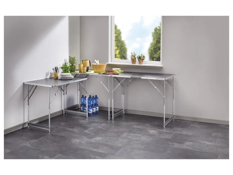 PARKSIDE® Lot de 3 tables multi-usages, réglables en hauteur