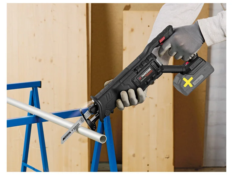 PARKSIDE PERFORMANCE® Scie sabre sans fil PSSAP 2028, sans batterie ni chargeur, 20 V