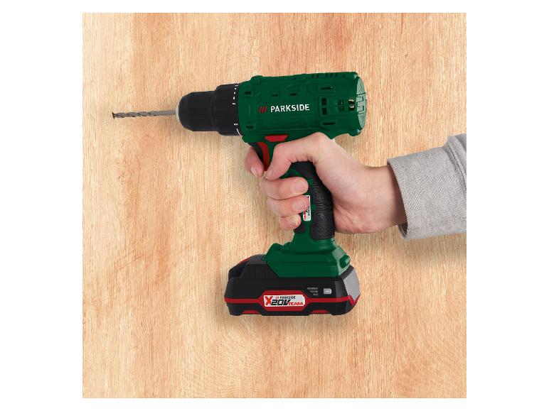 Perceuse-visseuse sans fil avec batterie et chargeur PBSA 20-Li A1, 20 V