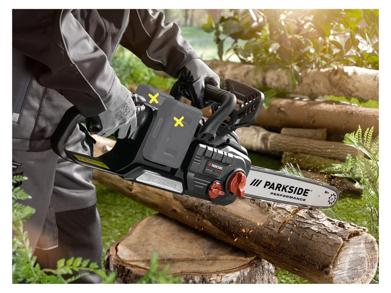 PARKSIDE PERFORMANCE® Tronçonneuse sans fil PPKSA 40-Li A1, 40 V