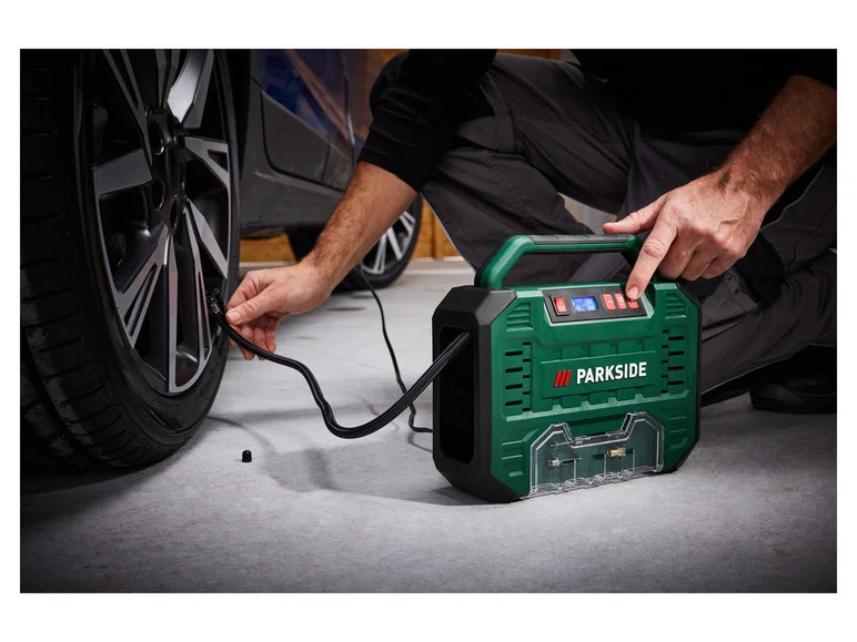 PARKSIDE® Compresseur numérique portatif PMK 150 A1, 12 V ou 230 V