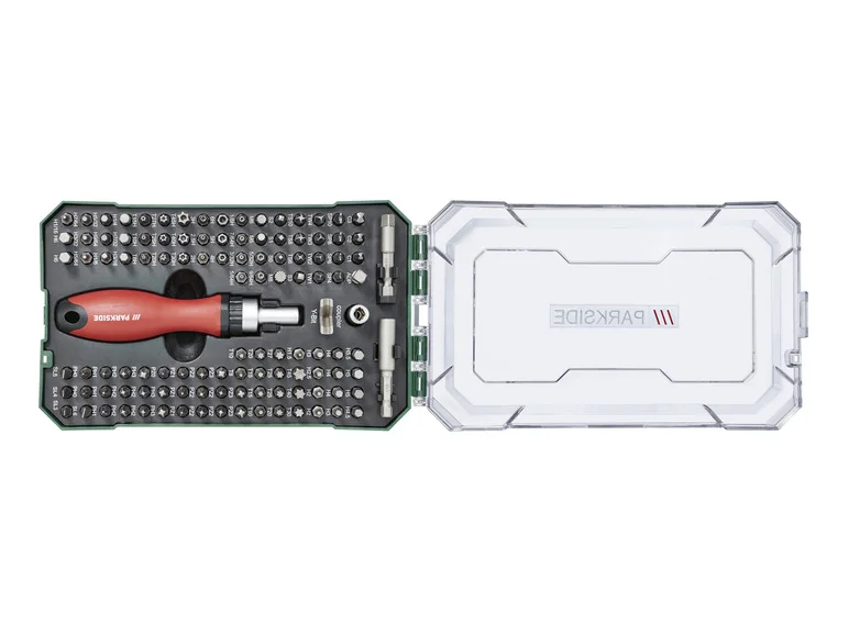 PARKSIDE® Tournevis à cliquet avec set d’embouts