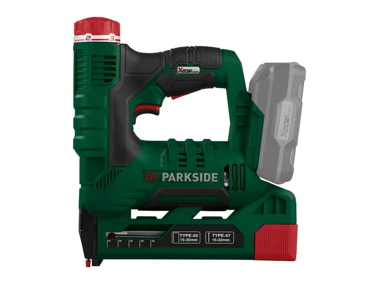 PARKSIDE® Agrafeuse sans fil PAT 20-Li A1, sans batterie ni chargeur, 20V