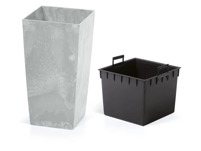 Prosperplast Pot de fleurs Urbi Square, en plastique